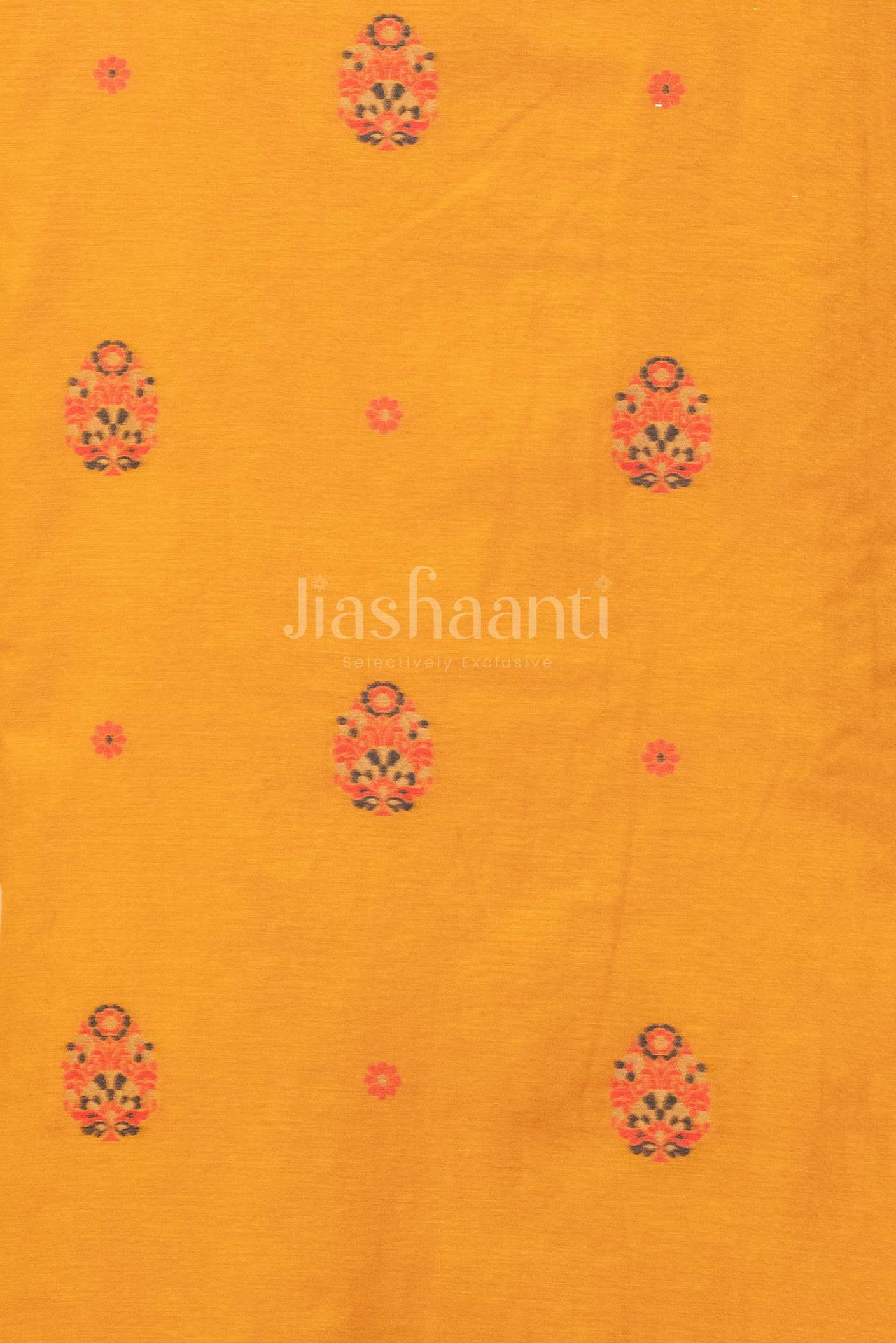 Elegant Floral Heritage Unstitched Suit Set